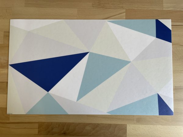 Alfombrilla de Escritorio Origami Blue diseño